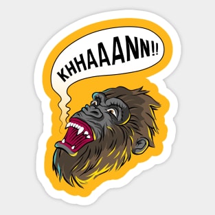 Roaring Kong Sticker